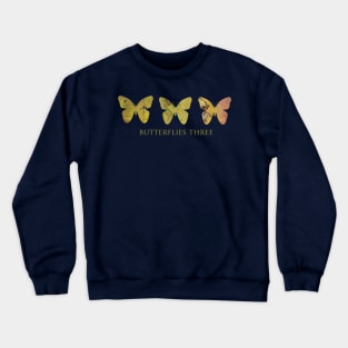 Butterflies Three Crewneck Sweatshirt